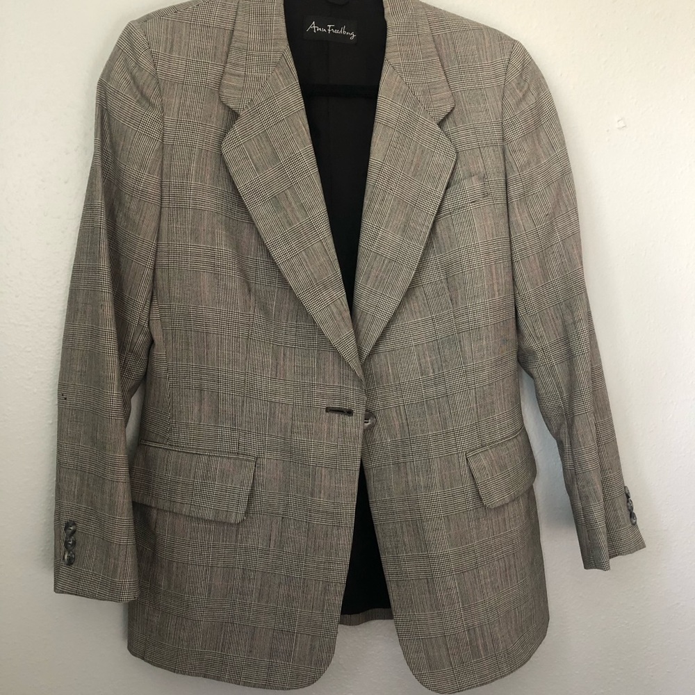 Plaid Blazer